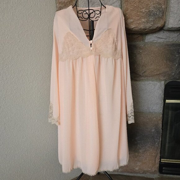 Vintage Designer Collection by Formfit Rogers Babydoll Peignoir Set - Picture 3 of 16